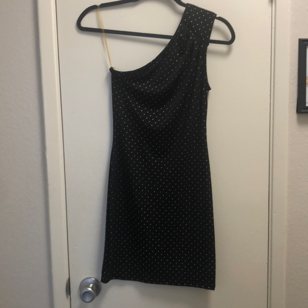 On shoulder dress
